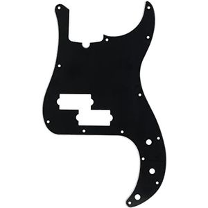 Fender 099-1352-000 3-ply Black 13-hole Mount Precision Bass Pickguard (met Truss Rod Notch)