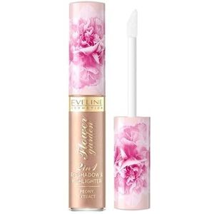 Eveline Cosmetics - Flower Garden - Vloeibare Oogschaduw - Waterdicht - 2-in-1 Functie