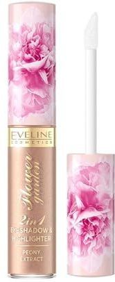 Eveline Cosmetics - Flower Garden - Vloeibare Oogschaduw - Waterdicht - 2-in-1 Functie