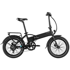 LEGEND EBIKES Monza, Opvouwbare Elektrische Fiets Volwassenen, Verwijderbare Batterij 25km/h, 250W, E-bike Heren en Dames 6 Versnellingen, Wielen 20¨, Elektrische Fietsen Hydraulische Remmen (36V 10,4Ah (374,4Wh), zwarte)