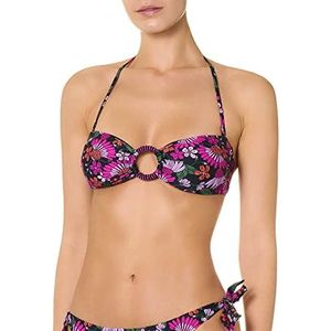 Goldenpoint Damesbikini, intensieve tailleband, madeliefje, Veelkleurig., 65B