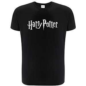ERT GROUP Origineel en officieel gelicenseerd door Harry Potter zwart heren t-shirt, patroon Harry Potter 022, enkelzijdig bedrukt, maat S