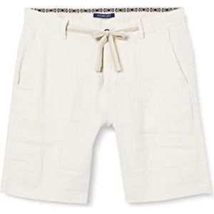 Gianni Lupo Morris Casual Shorts, Ivory, 46 heren