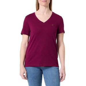 Calvin Klein Dames Archive Jersey VNK Tee EU LV047B205G Tees, Paars (Berry Glaze), XS, Paars (Berry Glaze), XS