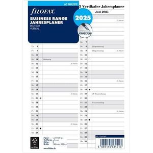 FILOFAX Kalendervulling A5 Multi jaarplanner verticaal (Duits) 2025