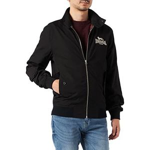 Lonsdale Harrington Herenjas Slim Fit, zwart, 3XL