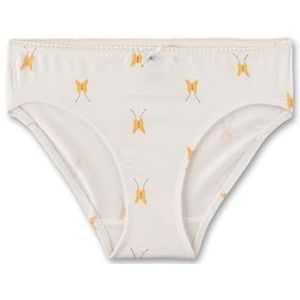 Sanetta Teens meisjes onderbroek Rioslip katoen modal, wit pebble, 128 cm