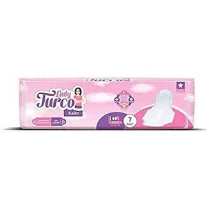Lady Turco Bindpad, dik, nacht - 7 stuks, 80 g