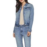 Vila Vishow New L/S Denim Jacket/Su-noos jeansjack voor dames, blauw (light blue denim), XL