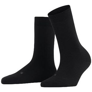 FALKE Dames Sokken Stabilizing Wool Everyday W SO Wol eenkleurig 1 Paar, Zwart (Black 3000), 39-40