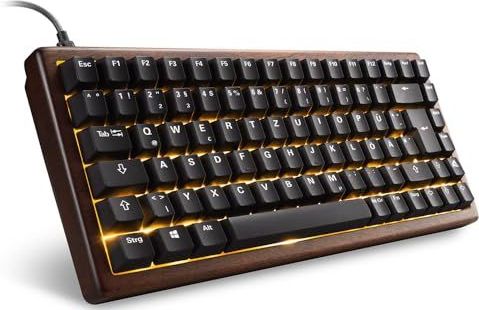 SKILLER SGK50 S3 Wood PBT - Toetsenbord - Hout - RGB-Verlichting - USB-C