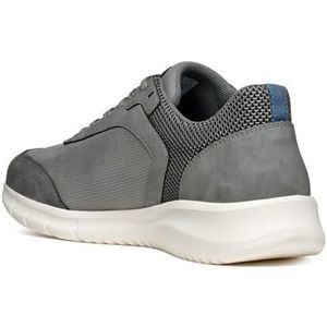 Geox U Monreale A Sneakers voor heren, grijs, 45 EU, grijs, 45 EU