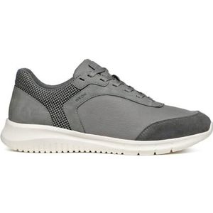 Geox U Monreale A Sneakers voor heren, grijs, 44 EU, grijs, 44 EU
