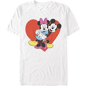 Disney Classics Mickey Classic - BE MINE Unisex Crew neck T-Shirt White S