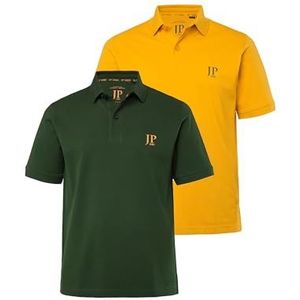 JP 1880 Poloshirt voor heren, donkergroen, XL