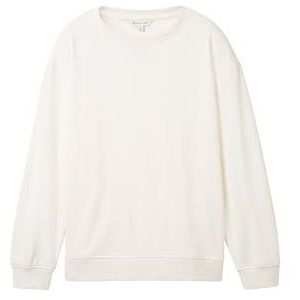 TOM TAILOR Sweatshirt voor meisjes, 10348 - Gardenia White, 140 cm