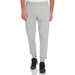 NIKE Heren M NSW Club Jggr Ft Sportbroek, dk grey heather/Matte silver/(white), XXL