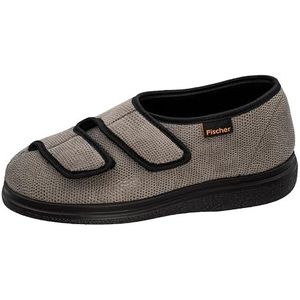 Fischer Markenschuh Unisex Ortho Flache Hausschuhe, Grijs 666, 42.5 EU