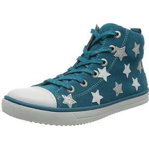 Lurchi Starlet hoge sneakers voor meisjes, Blauw Deep Ocean 72, 29 EU