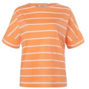 T-shirt ronde hals 1/2 mouw, apricot, 48