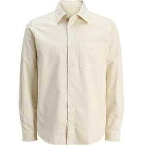 Jprccdover Twill L/S Shirt, cloud dancer, S
