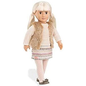 Our Generatioin 44411 Dollw Hooded Furry Vest, Aria