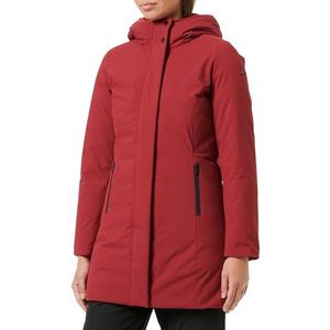Geox W Spherica Jacket voor dames, rood (Rumba Red), 38