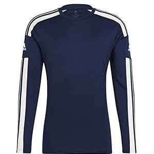 adidas Heren Squadra 21 Long Sleeve Jersey, Team Navy/White, XS