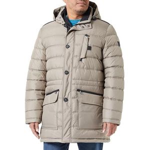 bugatti heren parka, beige-20, 48