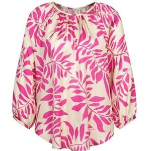 Seidensticker - Damesblouse - Roze - Viscose - Kreukvrij
