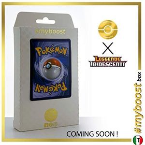 Marshadow 45/73 Omkeerbare Holo #myboost X Sole E Luna 3.5 Leggende Iridescenti - Box met 10 Italiaanse Pokémonkaarten