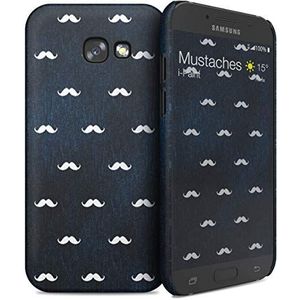 i-Paint 490706 Cover Hard Case i-Paint - Galaxy A5 2017, Mustaches