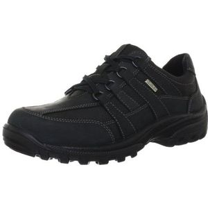 Jomos Walking 453801 473 000 heren casual veterschoen, zwart zwart 000, 40 EU Breed