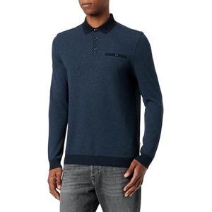 bugatti Herenpolo 1:1 mouw, Marine-370, XL