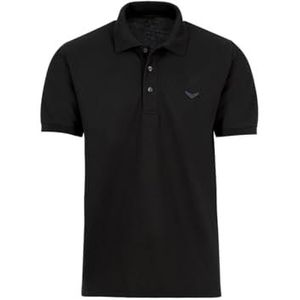 Trigema Poloshirt voor dames, zwart (008), XXL