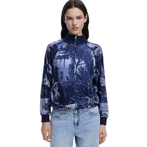 Desigual Sweat_LITOGRAPHY_LACROIX, 5000 Navy, XS, Blauw, XS