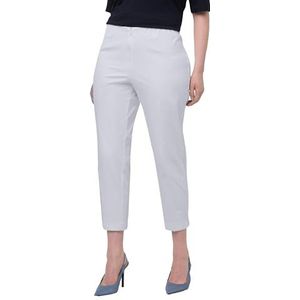 Ulla Popken Grote maten dames 7/8 broek, wit, 32W x 32L