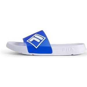 FILA Morro Bay LUGO Slide Sandalen, Palace Blue-White, 41 EU, Palace Blue White, 41 EU