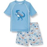 Playshoes - Kinder UV-Schutz Bade-Set - Blau - Dino
