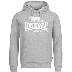 Lonsdale Fremington Hoodie Heren Hoodie Grijs