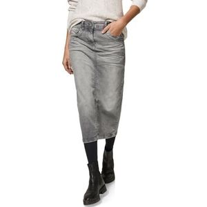 Cecil Jeansrok voor dames, Lichtgrijs Stone Wash, 31