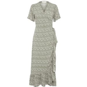 Part Two ClarinaPW Dames Silhouet Above Enkellengte Jurk, Windsurfer Graphic Print, 40