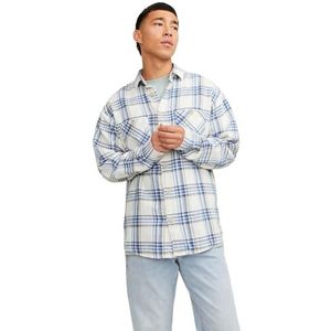 Overhemd - Geruit - Heren - Kent Kraag - Comfortabele Pasvorm