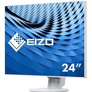 Eizo Ev2456-Wt 61,2 Cm (24,1 Inch) Ultra-Slim Monitor (Dvi-D, Hdmi, Usb 3.0, Displayport, 5Ms Reactietijd, Resolutie 1920 X 1200, Wit