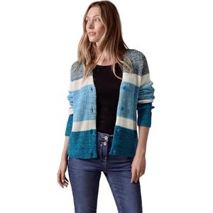 CECIL Mouliné-cardigan, Celestial Aqua Blue, XS