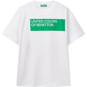 United Colors of Benetton T-shirt, Wit, M