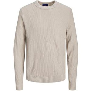 JACK&JONES PLUS Heren JORKYLE gebreide trui met ronde hals PLS Atmosphere, 3XL, Atmosphere, 3XL