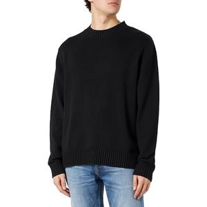 JACK & JONES JORCASABLANCA Knit Crew Neck, zwart, L