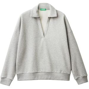 United Colors of Benetton G/C shirt, Grijs Melange Medium 501, S