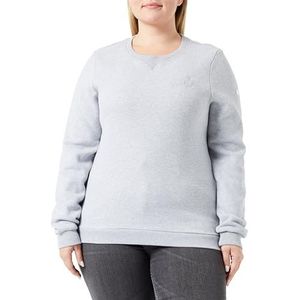 bridgeport Dames sweatshirt 35413662-BR02, lichtgrijs melange, XL, lichtgrijs, gemêleerd, XL